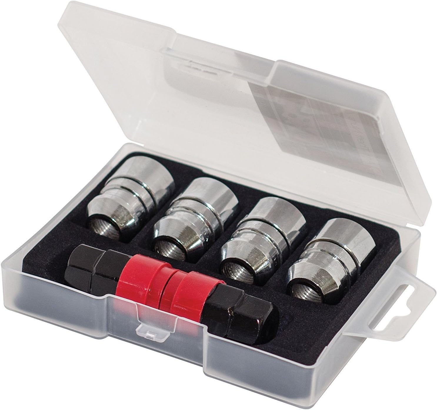 BUTZI 12x1.25 Chrome Plated Anti Theft Locking Wheel Nuts Bolts & 2 Keys to fit Nissan 370z