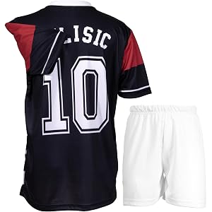 Closely Knit USA #10 Custom Kids Soccer Jersey Shirts Football Futbol Gift Set Youth Sizes