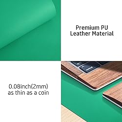 Leather Desk Pad Protector, Mouse Pad, Office Desk