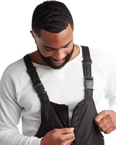 Perry Ellis Men's Snow Bib Insulated Waterproof Snow Pants Ski