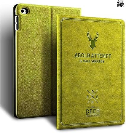 Amazon 北欧風 鹿柄 ブック式 19 新型 Ipad Mini 5 ケース 7 9インチ アイパッド ミニ5 スマート カバー お洒落 格好いい 可愛い オートスリープ機能付き 手帳型 Ipadmini5 緑 Kmxdd タブレットケース 通販