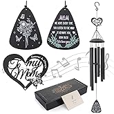 Gifts for Mom 35'' Moms Wind Chimes Christmas Best Gift for Mom Mother Birthday Gift from Daughter Son Love Reminder Gifts Windchimes Outside for Birthday Mother's Day Thanksgiving
