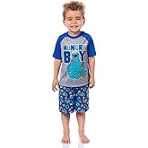 Sesame Street Toddler Boy's Cookie Monster Hungry Boy Sleep Pajama Set Short