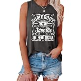 TOTWOW Womens Tank Tops Summer Loose Fit Casual Tank Tops Crewneck Sleeveless Tops 2026
