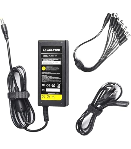 Câble D'alimentation DC 12V 7A Pour Caméra De Sécurité – Prise Splitter