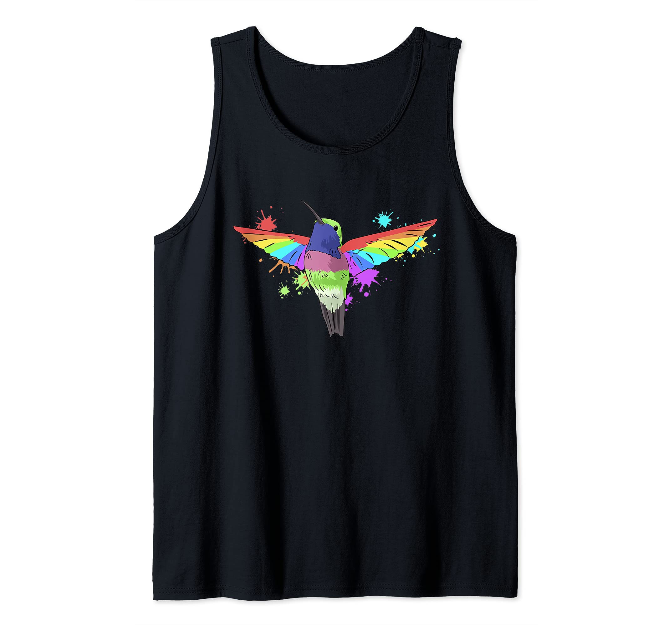 Hummingbirds Lover Women Bird Watching Hummingbird Tank Top