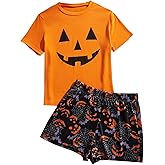 JECEIKA Women's Valentines Day Pajamas Short/Long Sleeve or Tank Top Sleepwear 2 Piece Pajama Set