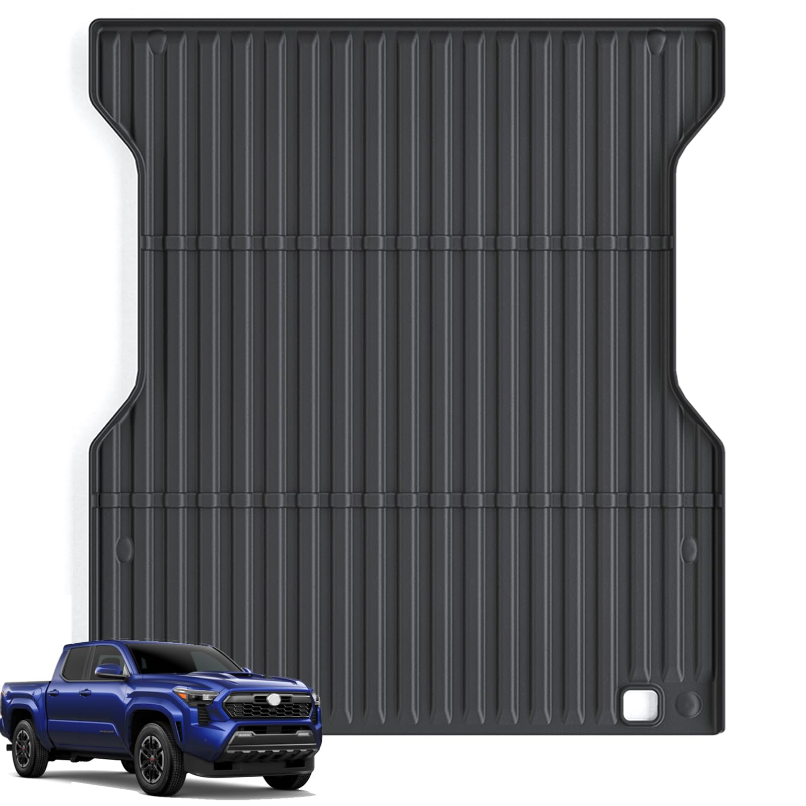 WAYIDSS Large Trunk Bed Mat for 2024 2025 Toyota Tacoma?Only Fit 5-ft ...