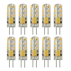 RAYHOO 10pcs G4 LED Bulbs JC Bi-Pin Base Lights