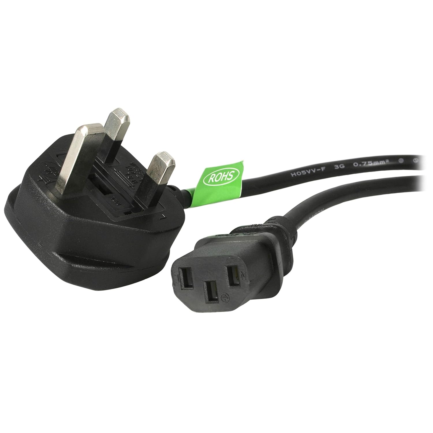 PXT101UK3M UK Computer Power Cord, 3 Pin Amazon.co.uk