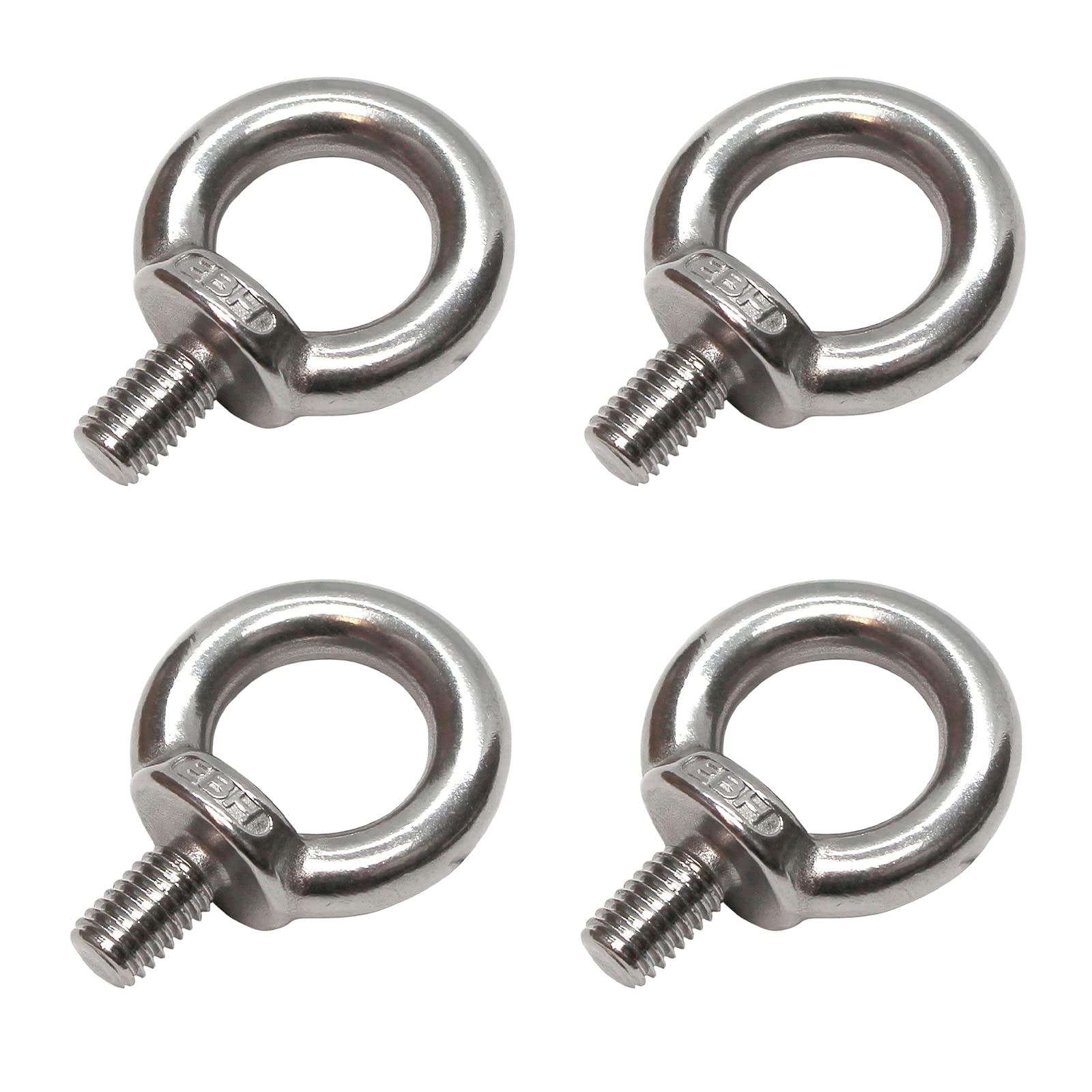 PRIOstahl® Ring Screw Stainless Steel V4A Ring Bolt Ring Bolts M12-4 Pieces