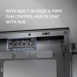 Antec Flux Wood, 5 x PWM Fans