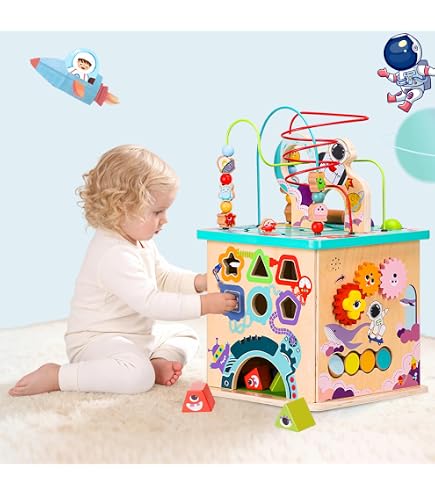 Little Farm Cube d'activités en bois Little Dutch