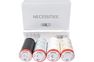 Aurifil Necessities Thread Collection - 4 spools, Assorted