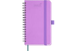 BEZEND Pocket Agenda 2026 Weekly and Monthly (3.5" x 6") Small Calendar Planner for Purse (Jul 25-Dec 26) with Daily Appointm