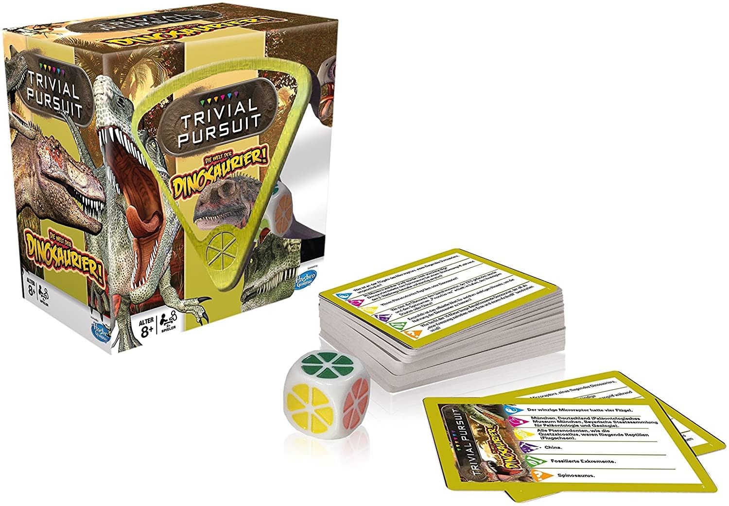 Winning Moves Trivial Pursuit Dinosaurs - The Great Question and Answer Fun for 2+ Players, Ages 8 and Up
