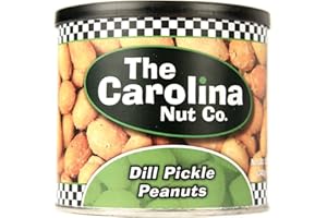 The Carolina Nut Company Peanuts, Dill Pickle Flavored, 12 oz