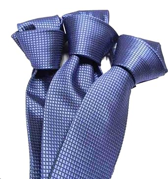 Avantgarde Cravatta Da Uomo Blu Rossa Azzurra Grigia A Quadretti Grossi Tinta Unita Varie Misure