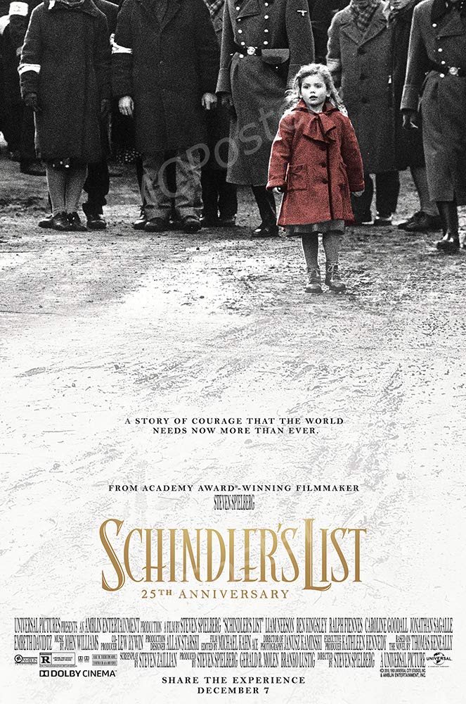 MCPosters - Schindler's List Glossy Finish Movie Poster - MCP644 (24" x 36" (61cm x 91.5cm))