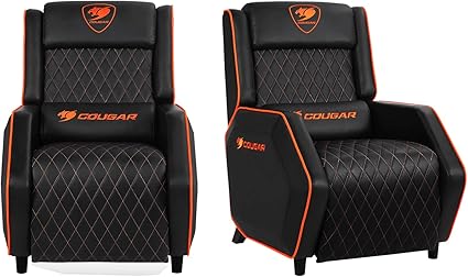 Amazon Co Jp Cougar ゲーミングソファ Ranger リクライニング機能 Pvcレザー採用 スチールフレーム Cgr Sa1 国内正規品 ホーム キッチン