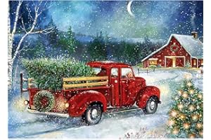 LWZAYS Cross Stitch Kits-Stamped Cross Stitch Kits for Beginners Adults 12x16inch Landscape Counted DIY Embroidery Needlepoint Kits Home Decor (YS16-)