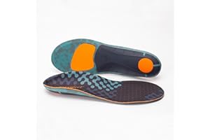 Superfeet Run Cushion High Arch Insoles - High Arch Support - Trim-to-Fit Inserts for Running Shoes - Professional Grade - 7.5-9 Men / 8.5-10 Women