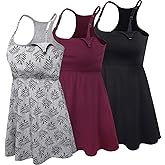 SUIEK Cotton Maternity Nursing Tank Tops with Bralette Breastfeeding Shirts Pregnancy Clothes