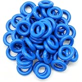 HiSport Fuel Injector O-Rings 7.52mm X 3.53 mm Blue Universal Repair Kits | 50 Pcs Compatible with IWP043 IWP063 IWP069 IWP181 IWP189 IWP162 0280158233 0280158091 0280158020 0280156161 Fuel Injector