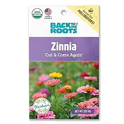 Back to the Roots 100% Organic Seed Packet - Zinnia