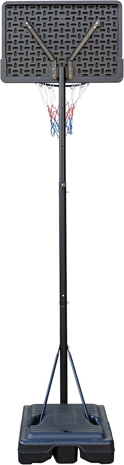 aokung Portable Basketball Hoop & Goal Basketball System Height Adjustable 6.2-8.5ft with 42 Inch Backboard and Wheels for Youth Kids Indoor Outdoor Use : Sports & Outdoors