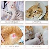 ANWA 2 Pack Cat Recovery Suit Breathable After Surgery Female Kitten Recovery view 6