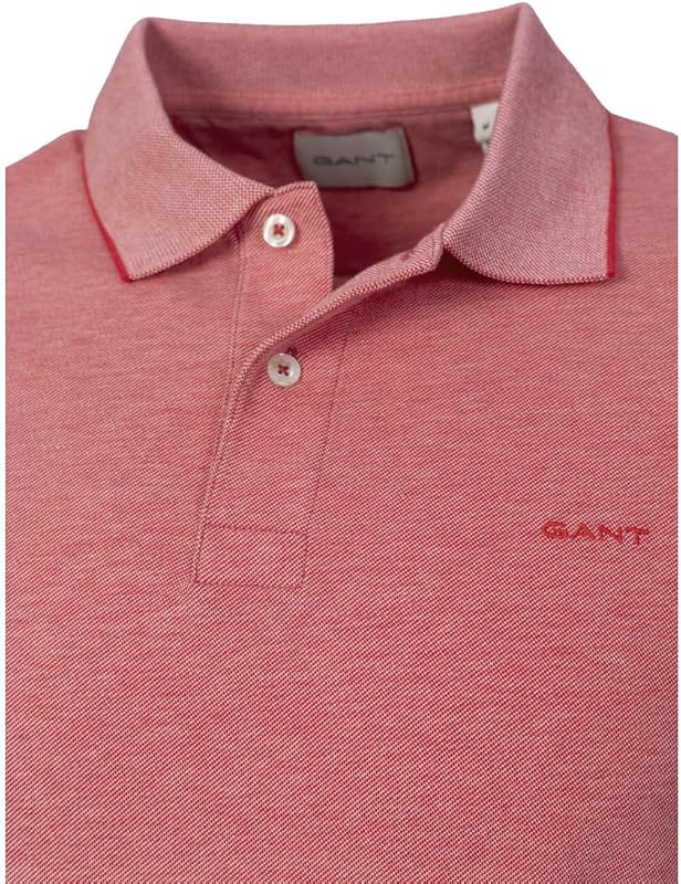 Polo masculino, Rosa Vermelho, L