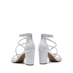 DREAM PAIRS Women's Chunk Low Heel Pump