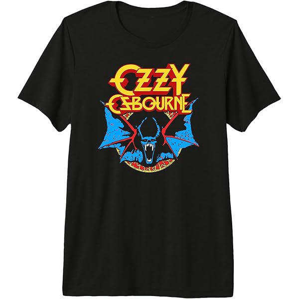 Amazon.com: Ozzy Osbourne - Birmingham Cross Premium Tri-Blend T