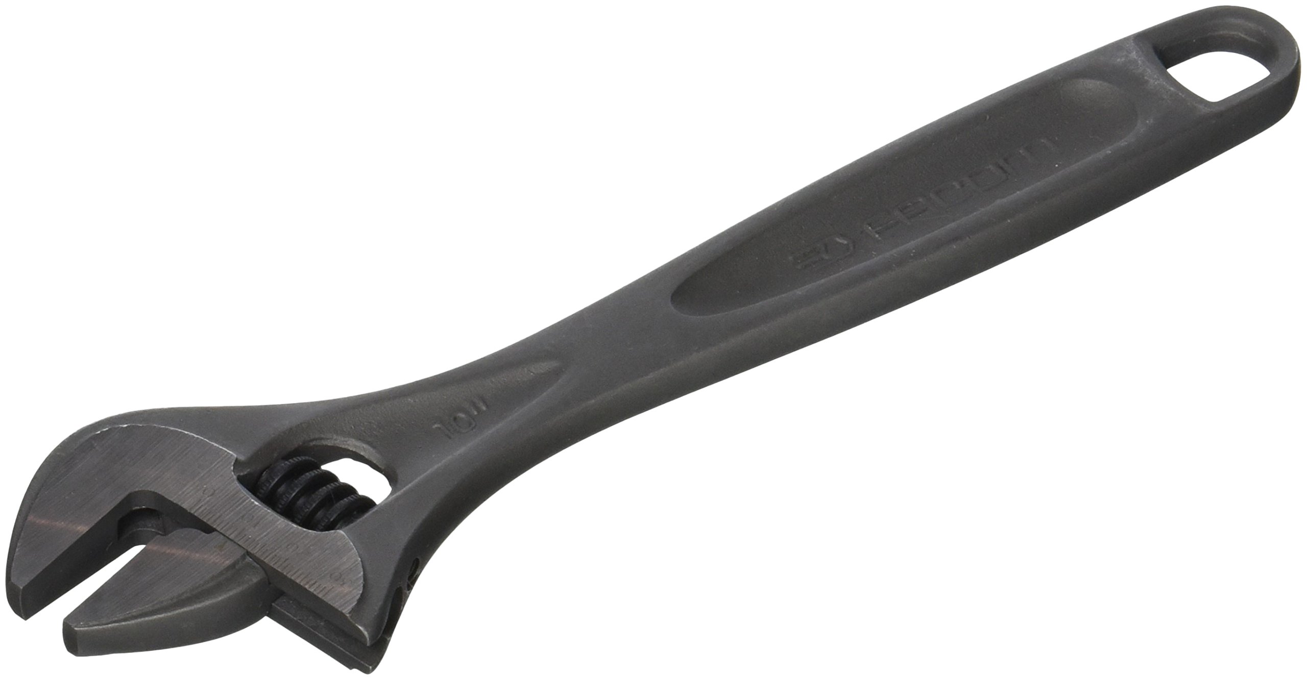 FACOM - Wrench - 113A.10T - Easy Adjustment - Mobile Jaw - Nozzle Opening Presetting - Range of 4 to 24 - Phosphated Body - Fine Grinded Head - High Strength, Black, 30 mm