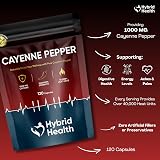 Mystic Nature Cayenne Pepper Capsules 1000MG 120 Vegan Non-GMO view 3
