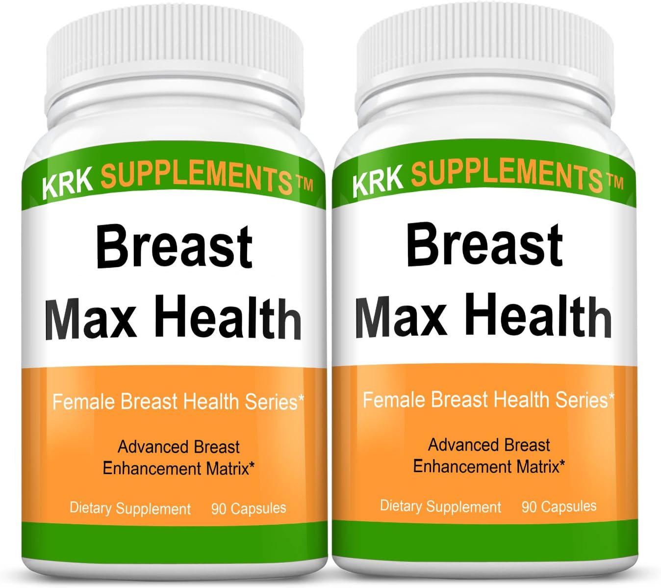 2 Bottles Breast Max Health Natural Breast