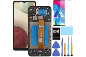 ZTOOYO for Samsung Galaxy A12 Screen Replacement with Frame for Samsung a12 a125u Screen Replacement kit s127dl a125a a125w LCD Display digitizer Touch Screen Assembly with Repair Part Tools 6.5 inch
