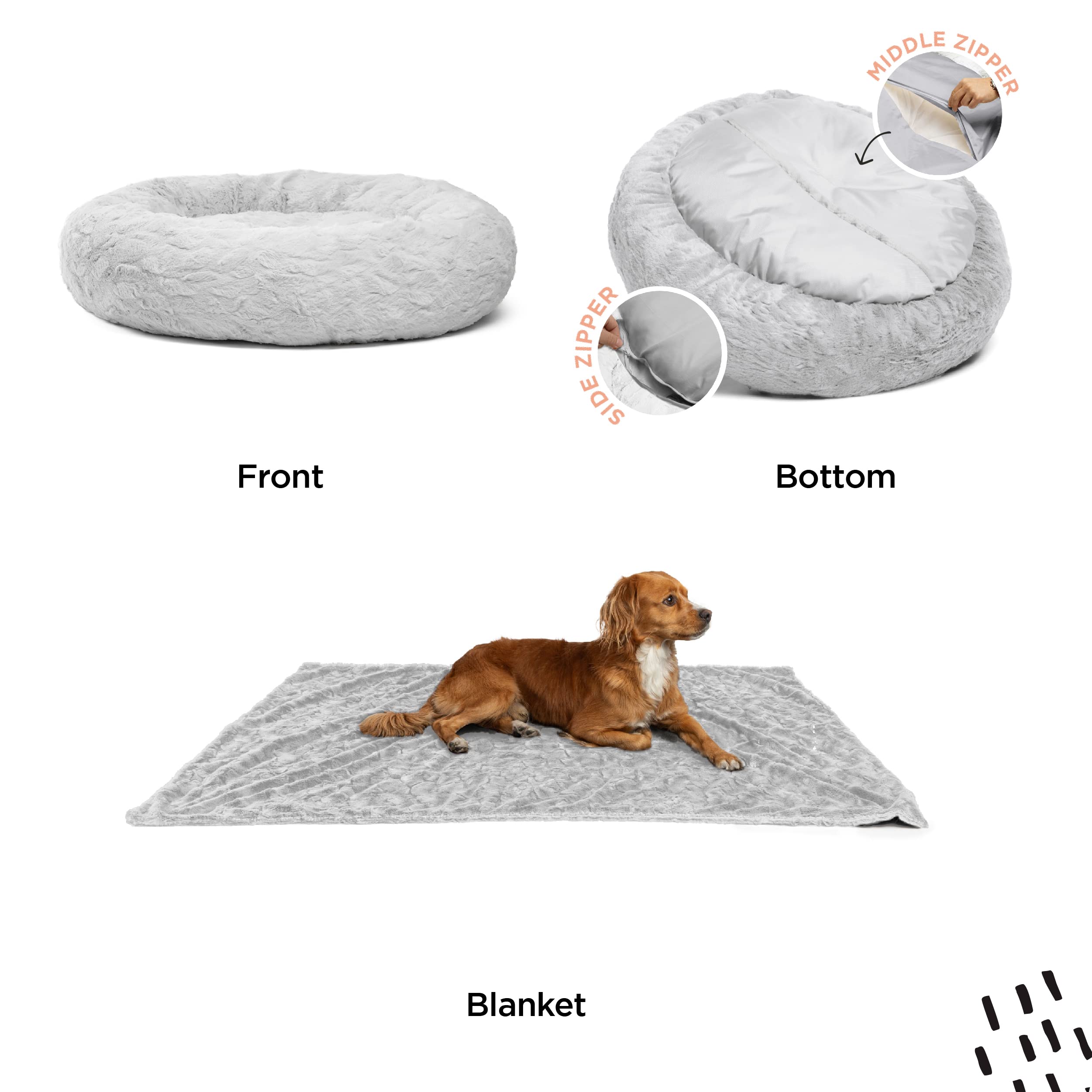 Best Friends by Sheri Bundle Set The Original Calming Lux Donut Cuddler