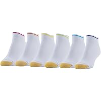 Amazon.com: GOLDTOE Women's Flat Knit Quarter Socks, 6-Pairs, White, Shoe  Size: 8-13 : Clothing, Shoes & Jewelry