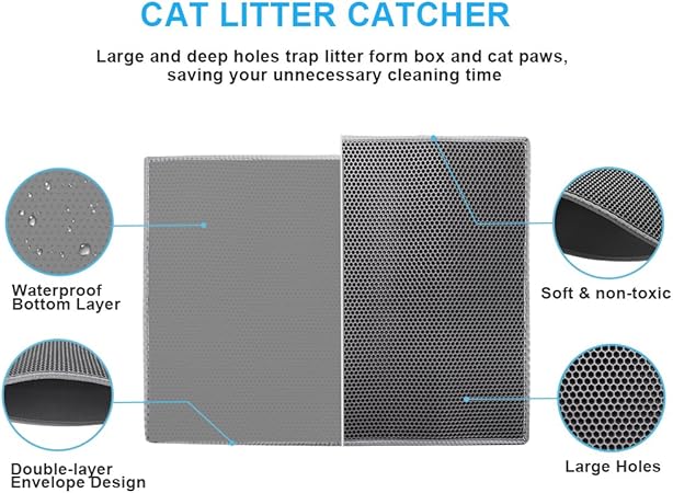 pieviev cat litter mat
