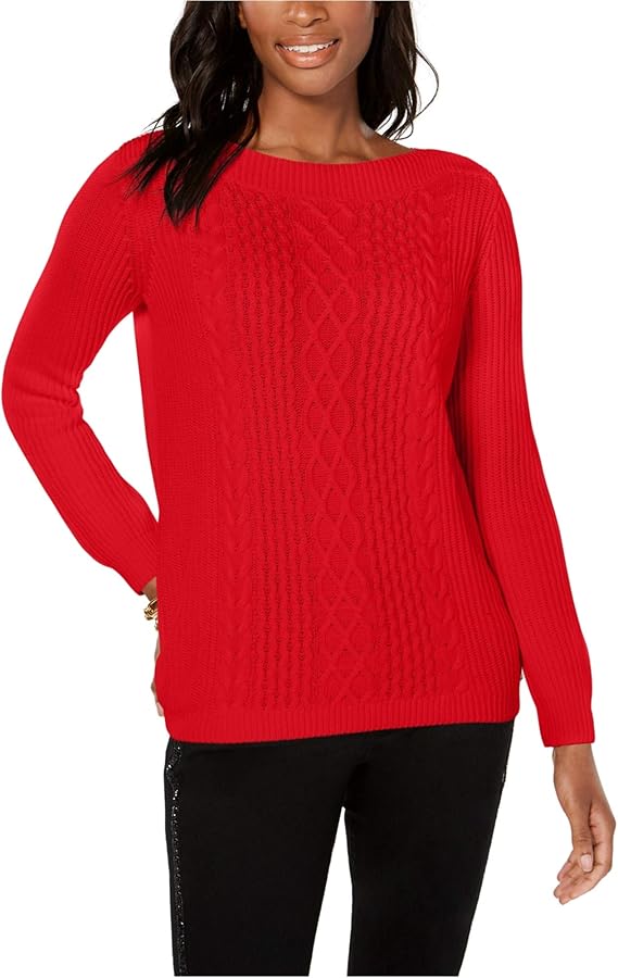 Tommy Hilfiger Womens Cable-Knit Pullover Sweater : Amazon.ca: Clothing, Shoes & Accessories