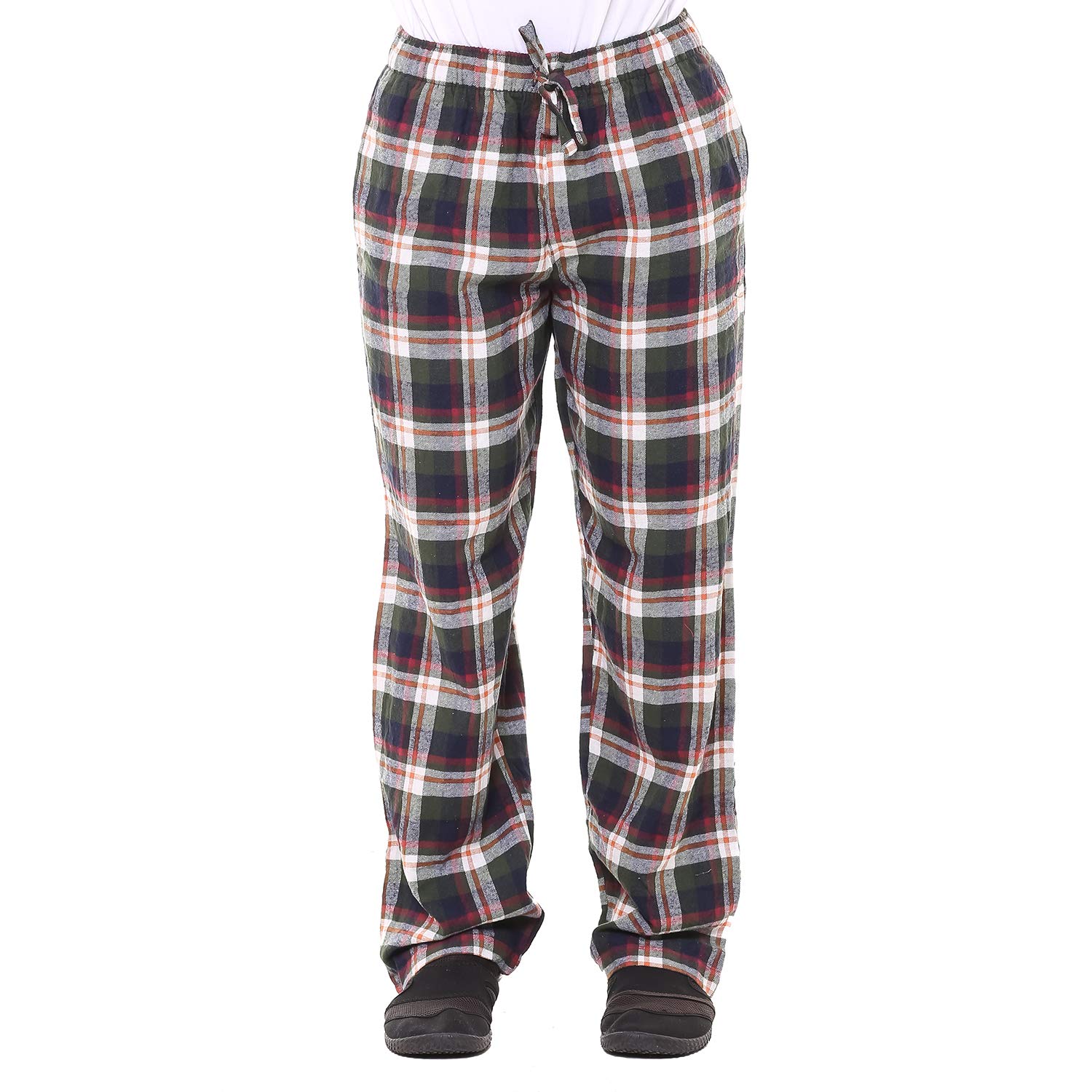 twist mens blue checked cotton comfort night western global desi wear pyjama pant with contrast & free shipping