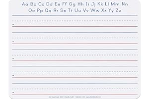 Chenille Kraft - 987710 Creativity Street Handwriting Worksheet Whiteboard, 9" x 12"