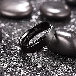 King Will 316L Stainless Steel Wedding Ring for Men