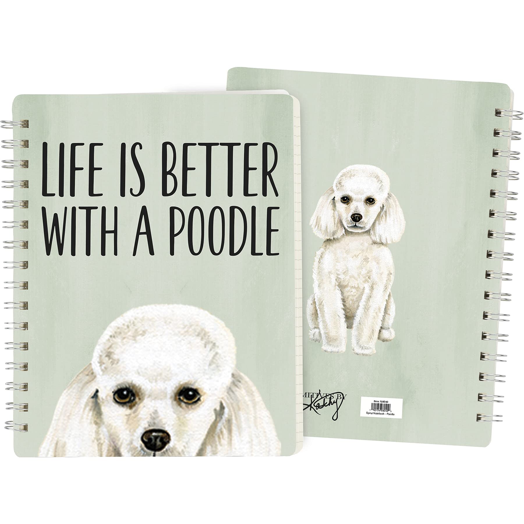 Primitives 120 Page Spiral Notebook- Life is Better