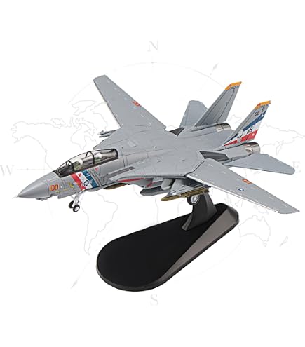 Amazon.com: F14 Tomcat 1/100 Diecast Aircraft Model US Navy (F-14