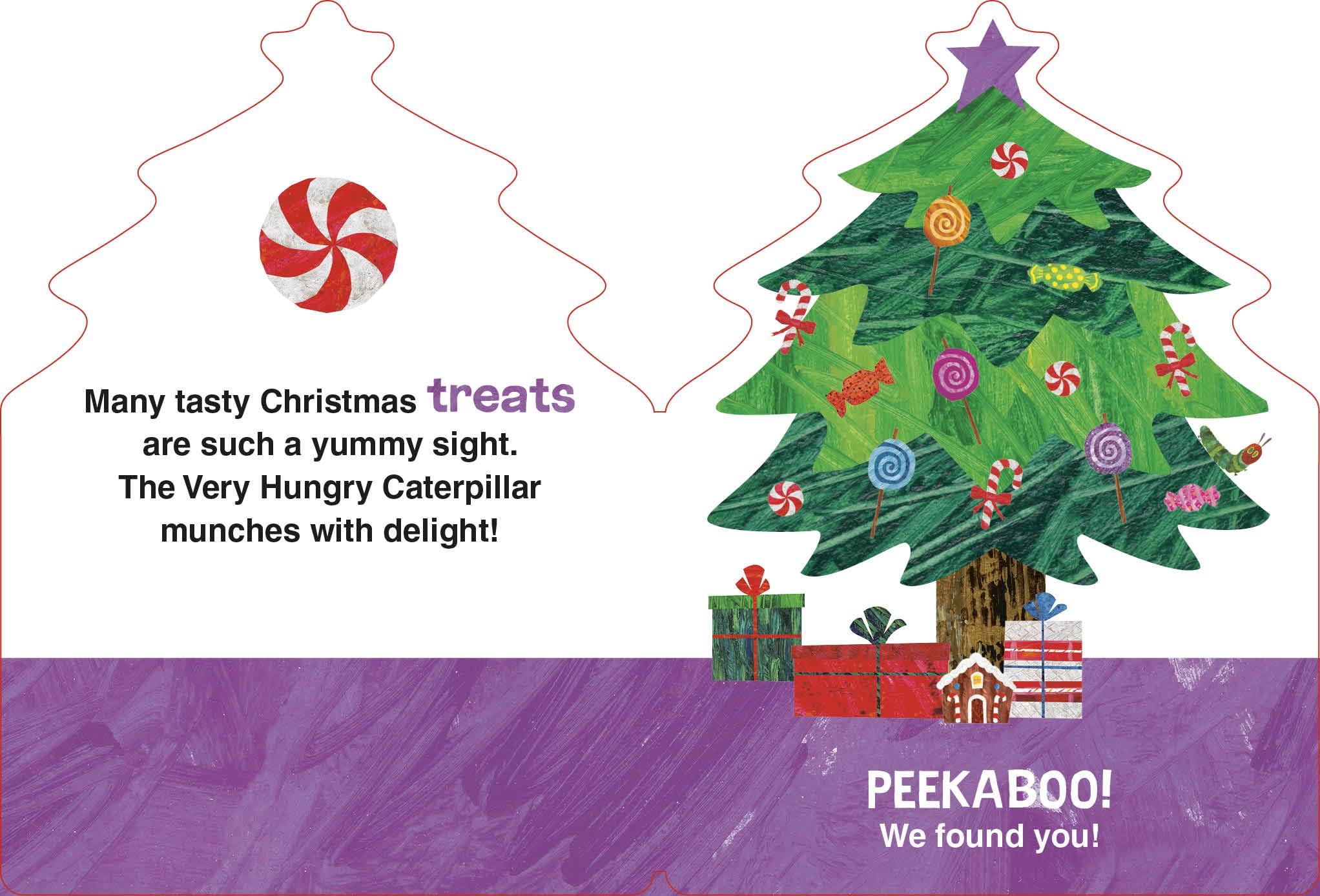 The Very Hungry Caterpillar's Peekaboo Christmas (The World of Eric Carle)