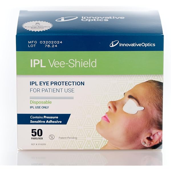 50 Pairs Laser/IPL/LED Eye Shield For Client Eyes Protection 190nm-11000nm OD7