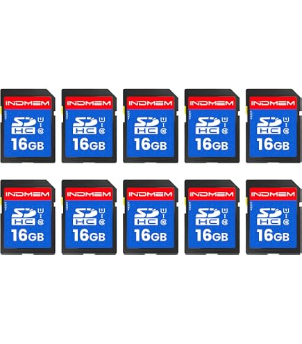 Carte Mémoire SDHC Intenso 16 Go Classe 4 - Pour Appareil Photo, Caméra, GPS - 6